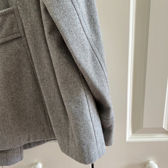 Old Navy Gray Pea Coat - Picture 10 of 11